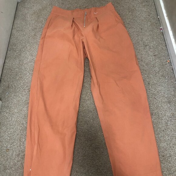 Nike Sportswear Collection Women’s Woven Trouser’s XL Pleats Snap Leg  Loose - Picture 6 of 10